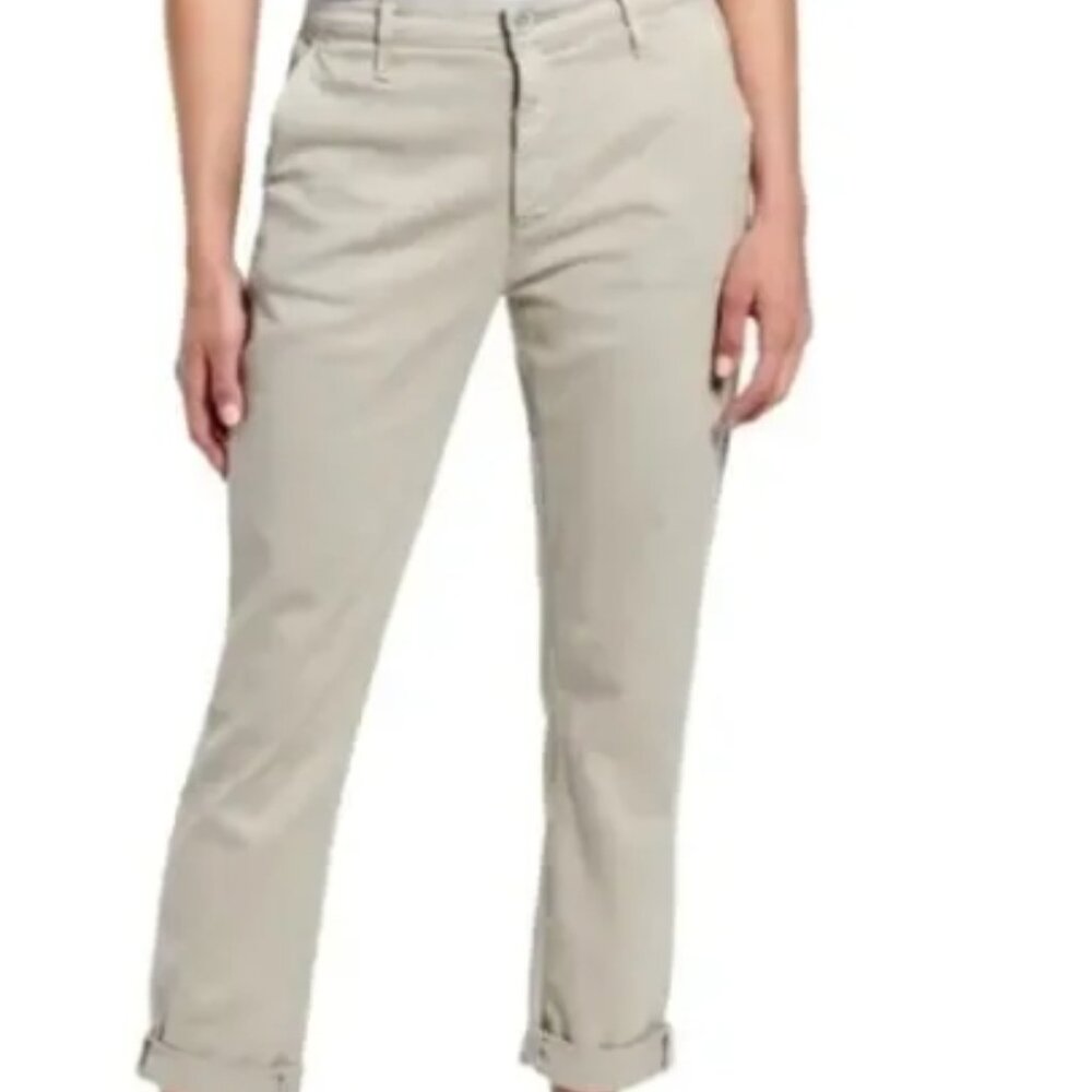 AG Adriano Goldschmied Women Size 31 Caden Trouser Pant Beige Taupe Tailored NWT